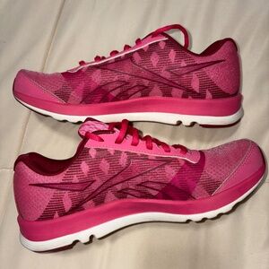 Reebok hot pink sneakers